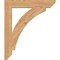 Ekena Millwork Thorton Slat Smooth Bracket, Western Red Cedar, 3 1/2"W x 24"D x 28"H BKT04X24X28THR06SWR - alternate 2
